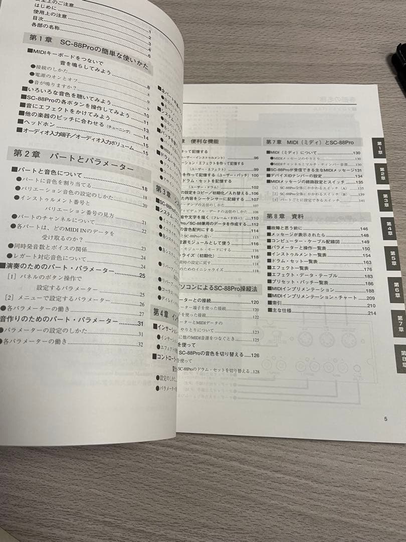 Roland SC-88Pro MIDI音源モジュール 通電確認済み 説明書付