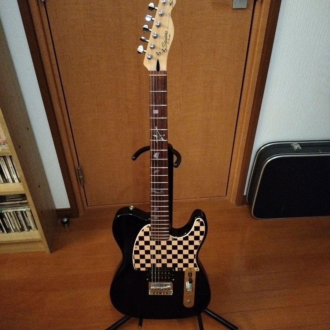 Squier Telecaster ブラック 　アヴリル　ラヴィーンモデル