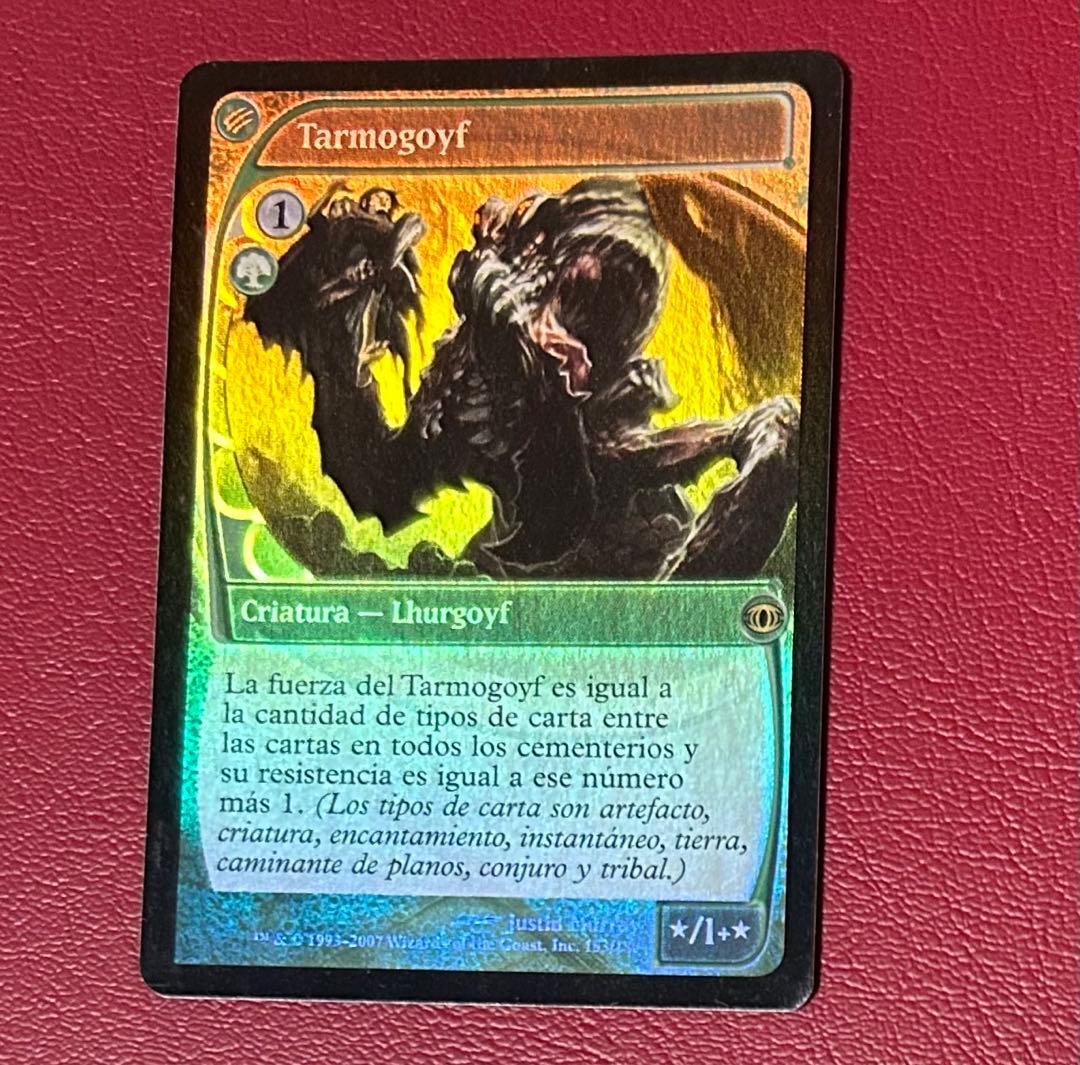 MTG タルモゴイフ　foil 1枚 スペイン語　未来予知　初版