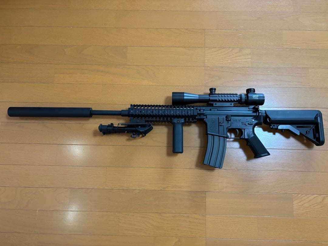 東京マルイ　次世代電動ガン レシーライフル　オプション多数　バッテリーおまけ