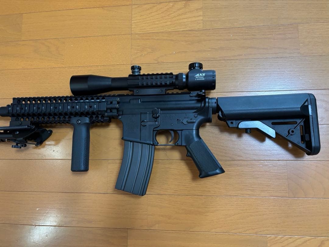 東京マルイ　次世代電動ガン レシーライフル　オプション多数　バッテリーおまけ