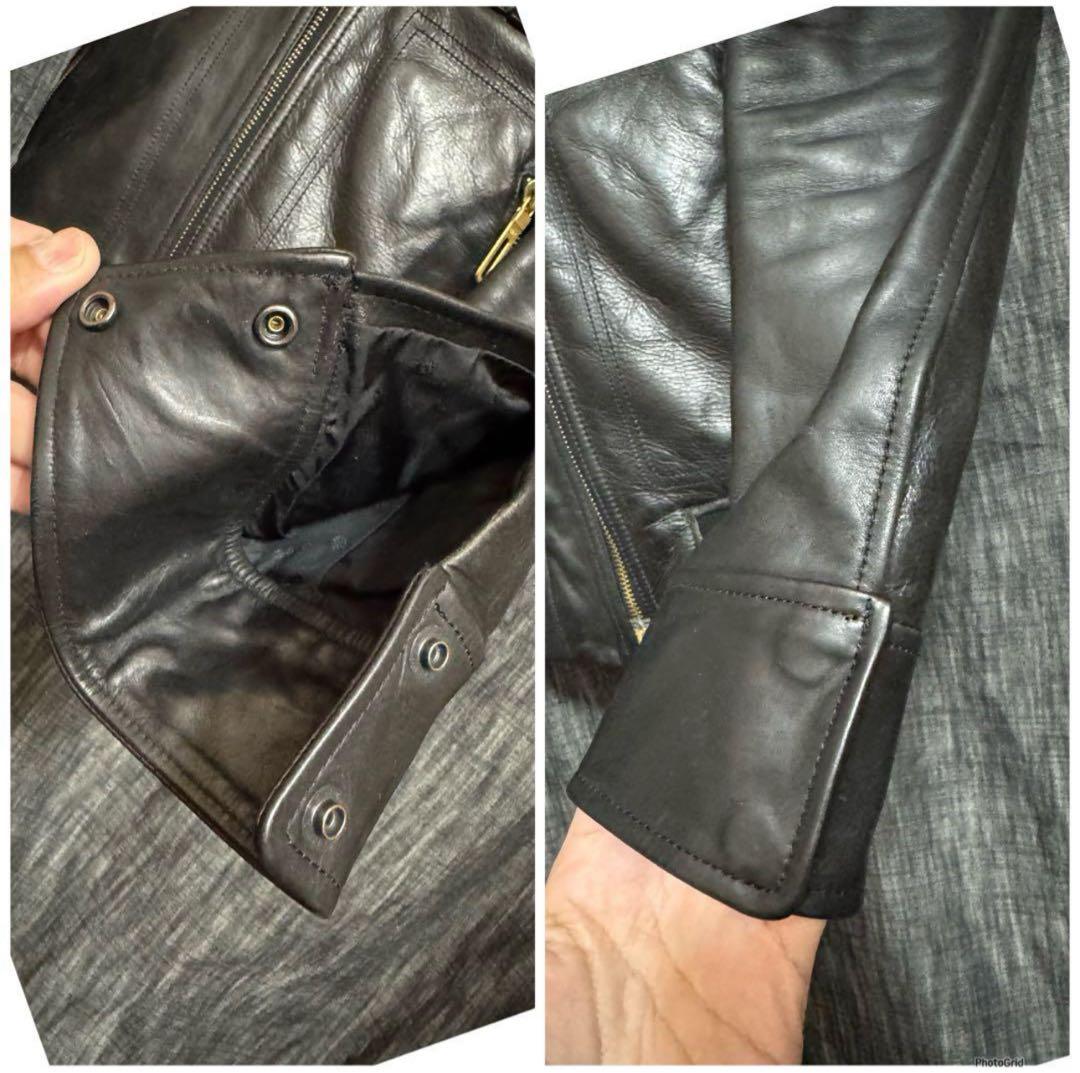 定価110000円 GalaabenD 牛革カウレザー　限定色　レザージャケット