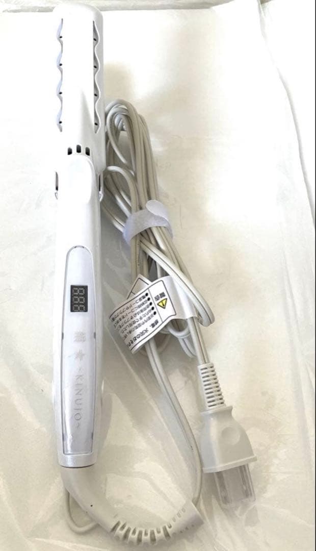 KINUJO　LM225　ストレートヘアアイロン　絹女　パールホワイト