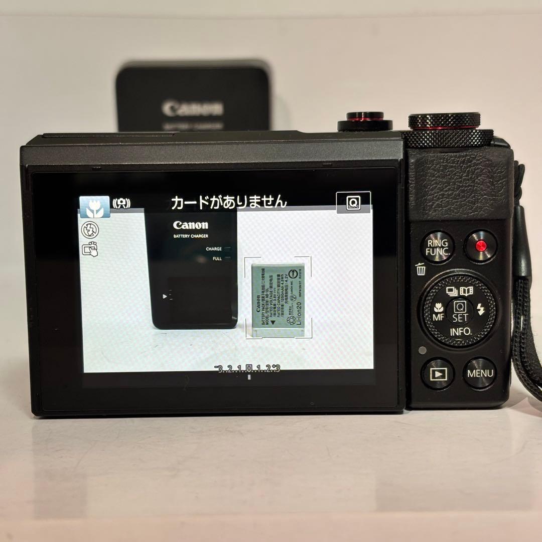 Canon PowerShot G7X Mark II キヤノン ブラック