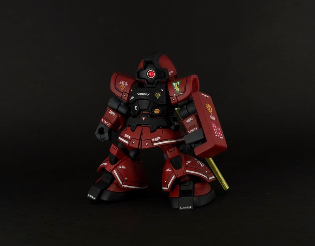 モビルスーツアンサンブル ドム (ジョニー・ライデン専用機) 全塗装 完成品