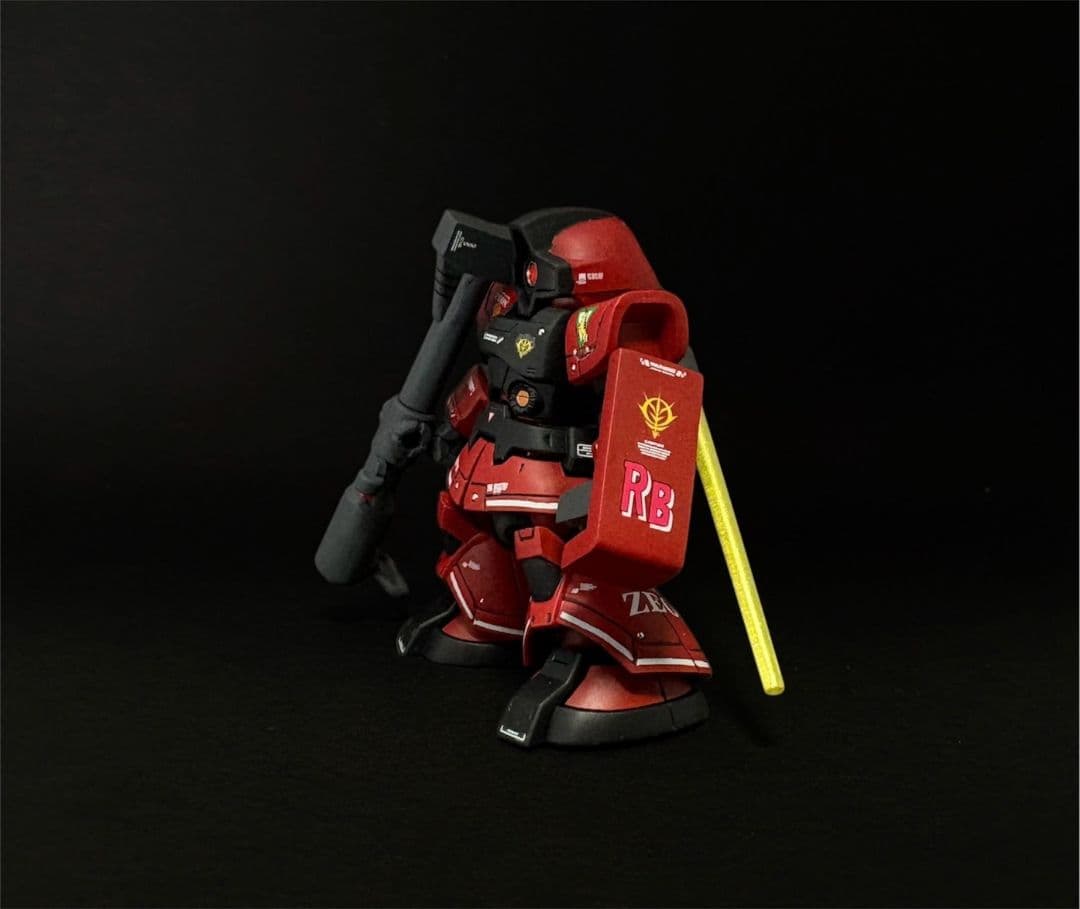 モビルスーツアンサンブル ドム (ジョニー・ライデン専用機) 全塗装 完成品