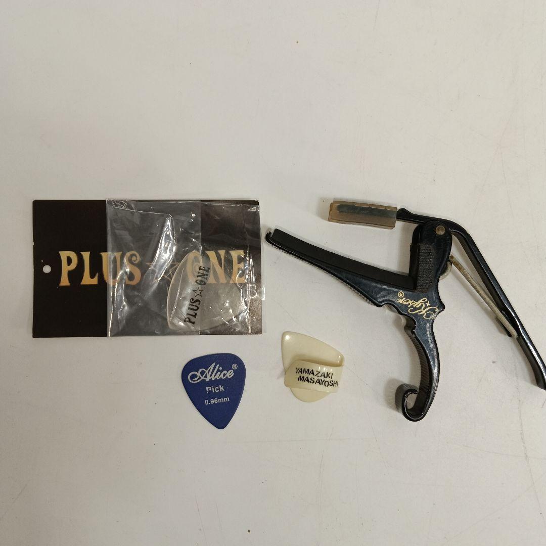 Epiphone 　アコースティックギター ケース　ピック　カポ　付き　上113