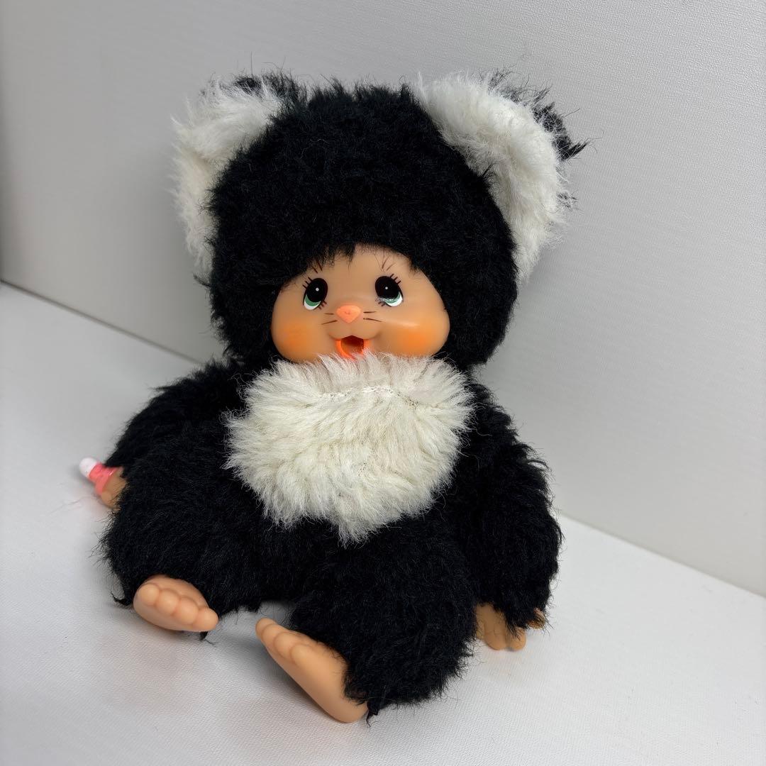 ビンテージ ミンカちゃん ねこ モンチッチ monchhichi 1584
