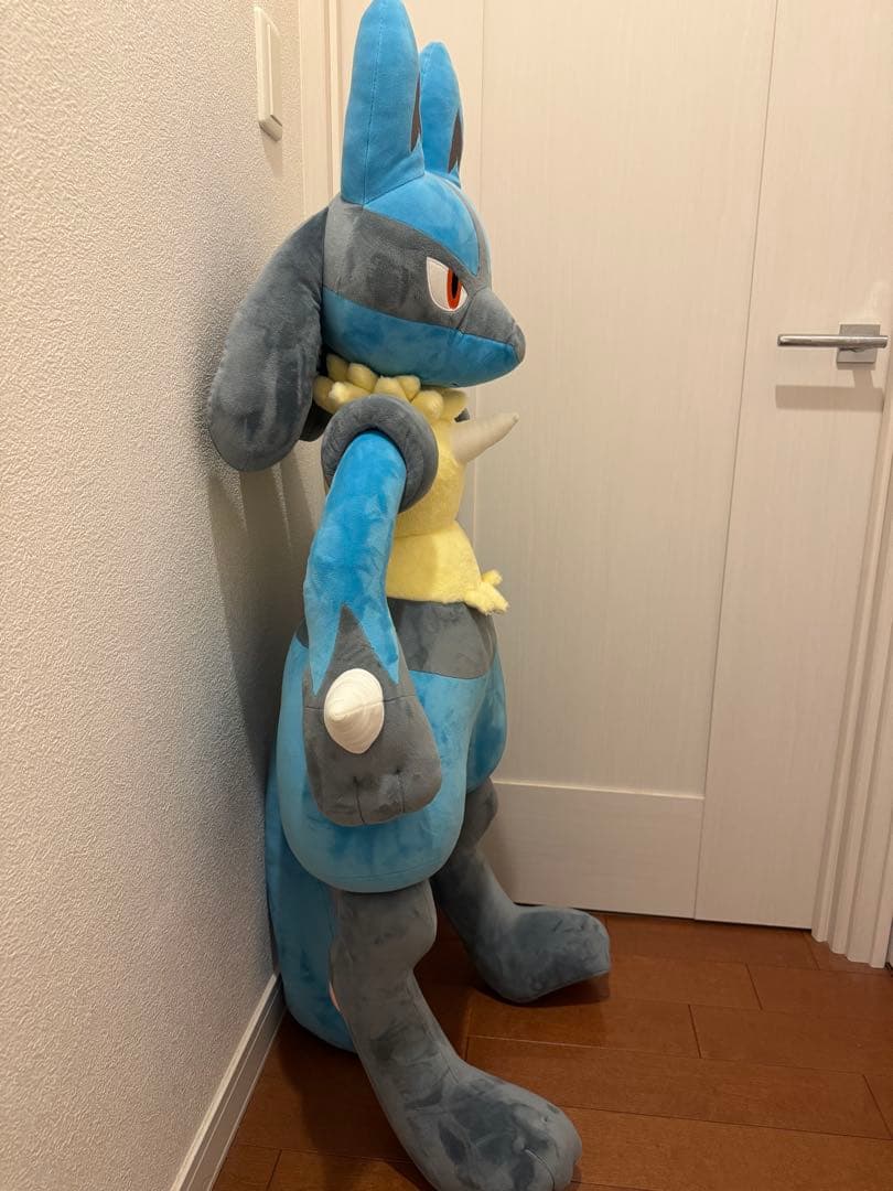 本日限り　ポケモンセンター ルカリオ 等身大ぬいぐるみ　最終値下げ