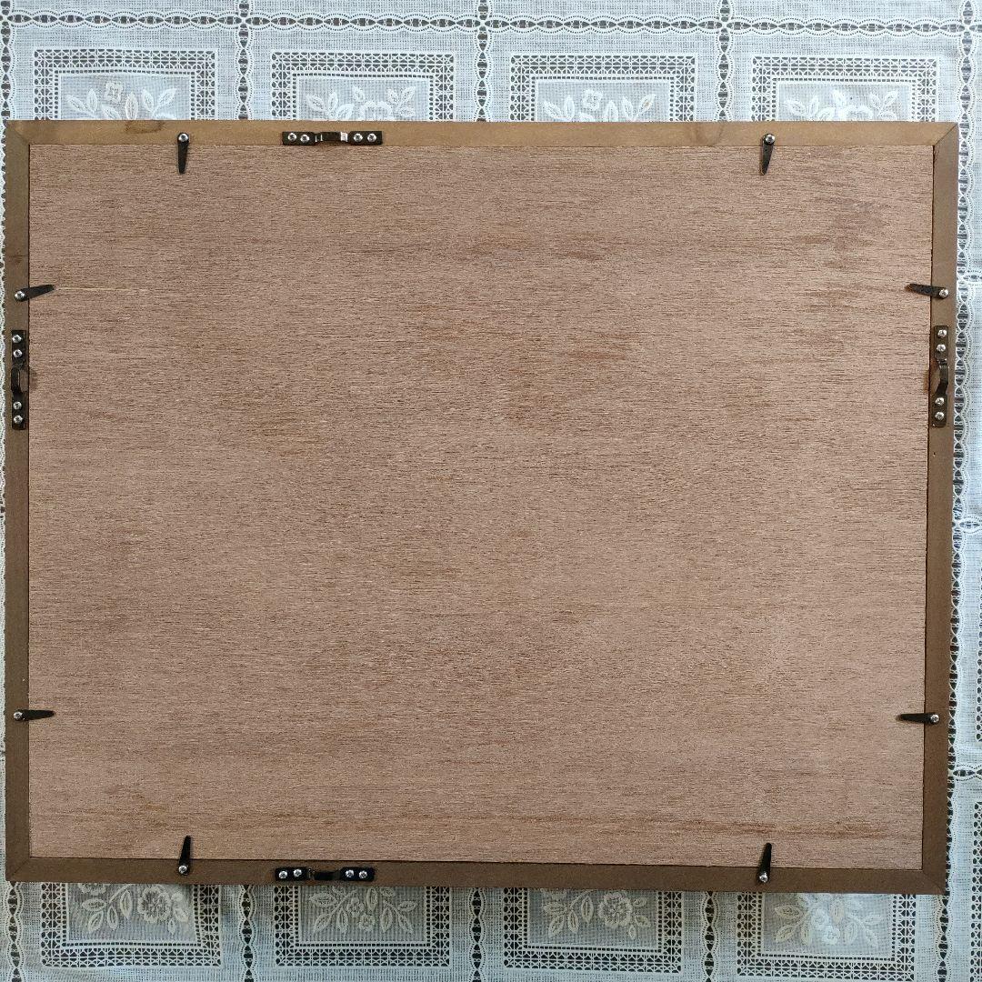 山口操助　油彩画 F4号『焼岳と大正池』、1961年製作。