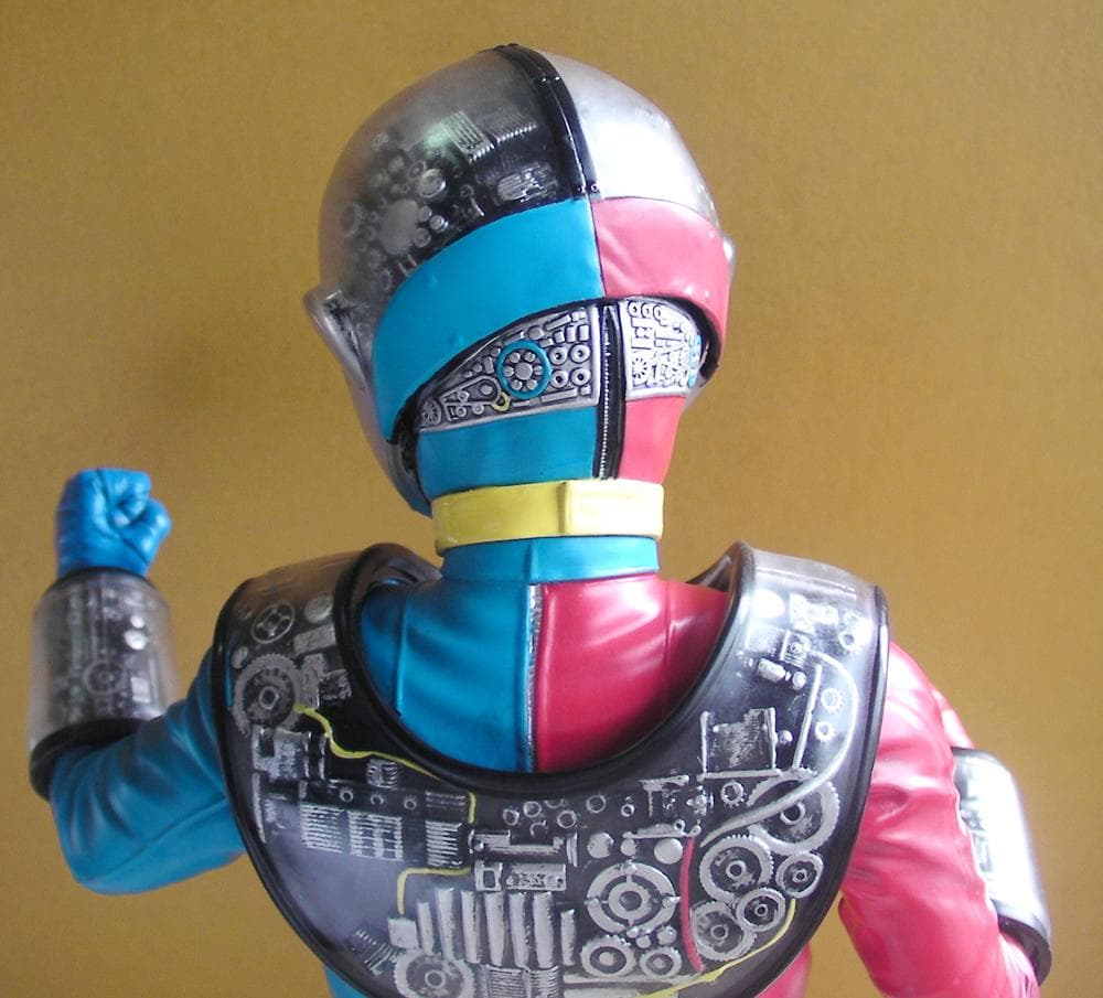 キカイダー01　メガハウス　キカイダー01　40cm　★ほぼ新品　F395