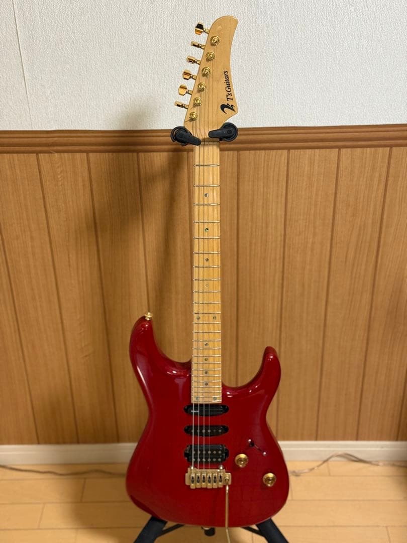 T’s guitars ST-24 Red 24フレット ステンレスフレット