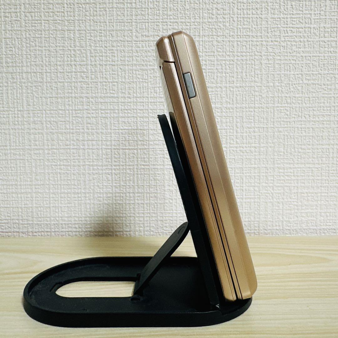 【美品】かんたん携帯11 A207SH ゴールド SIMロック解除済