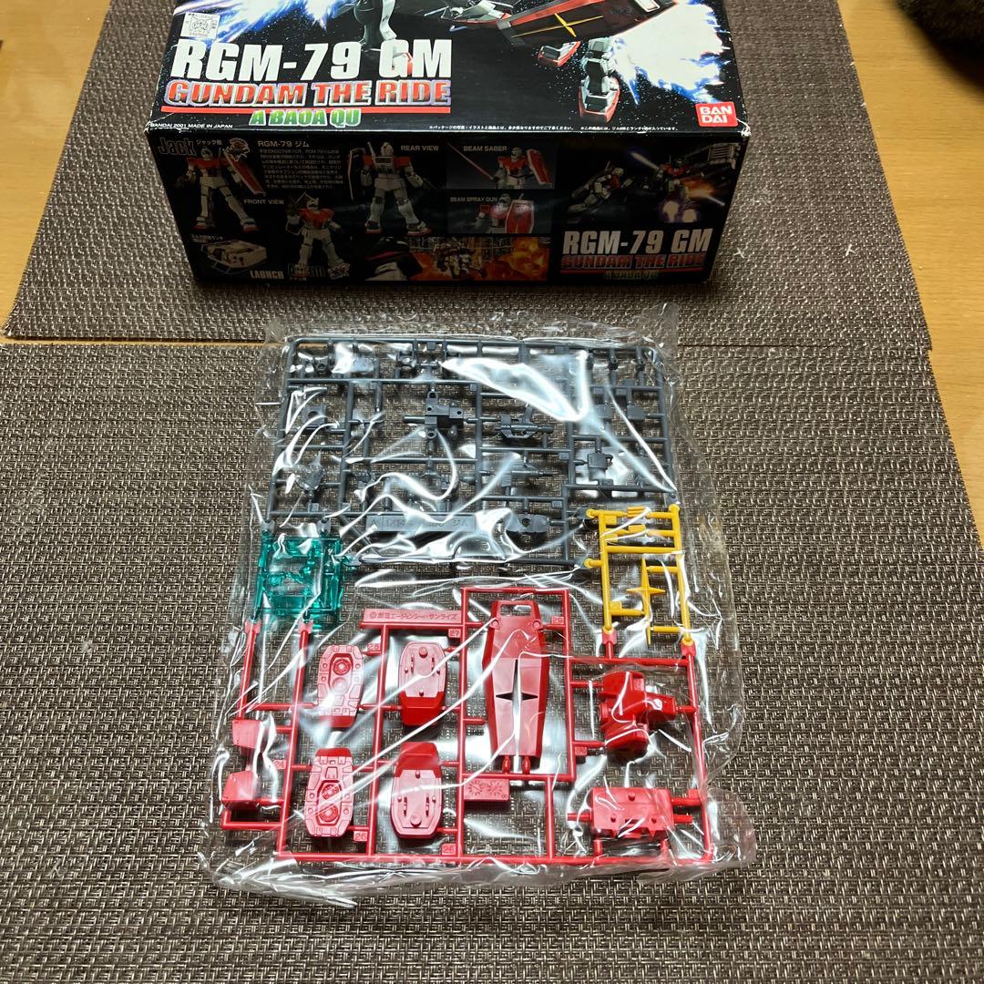 ロボット HG RGM-79 GM GUNDAM THE RIDE A BAOA QU