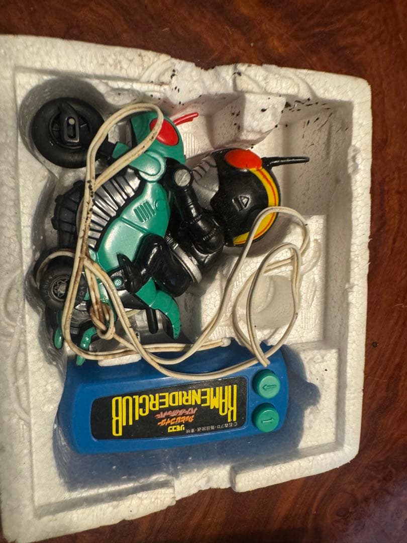 昭和レトロ　仮面ライダーかっとびライダー バトルホッパー箱付きジャンク