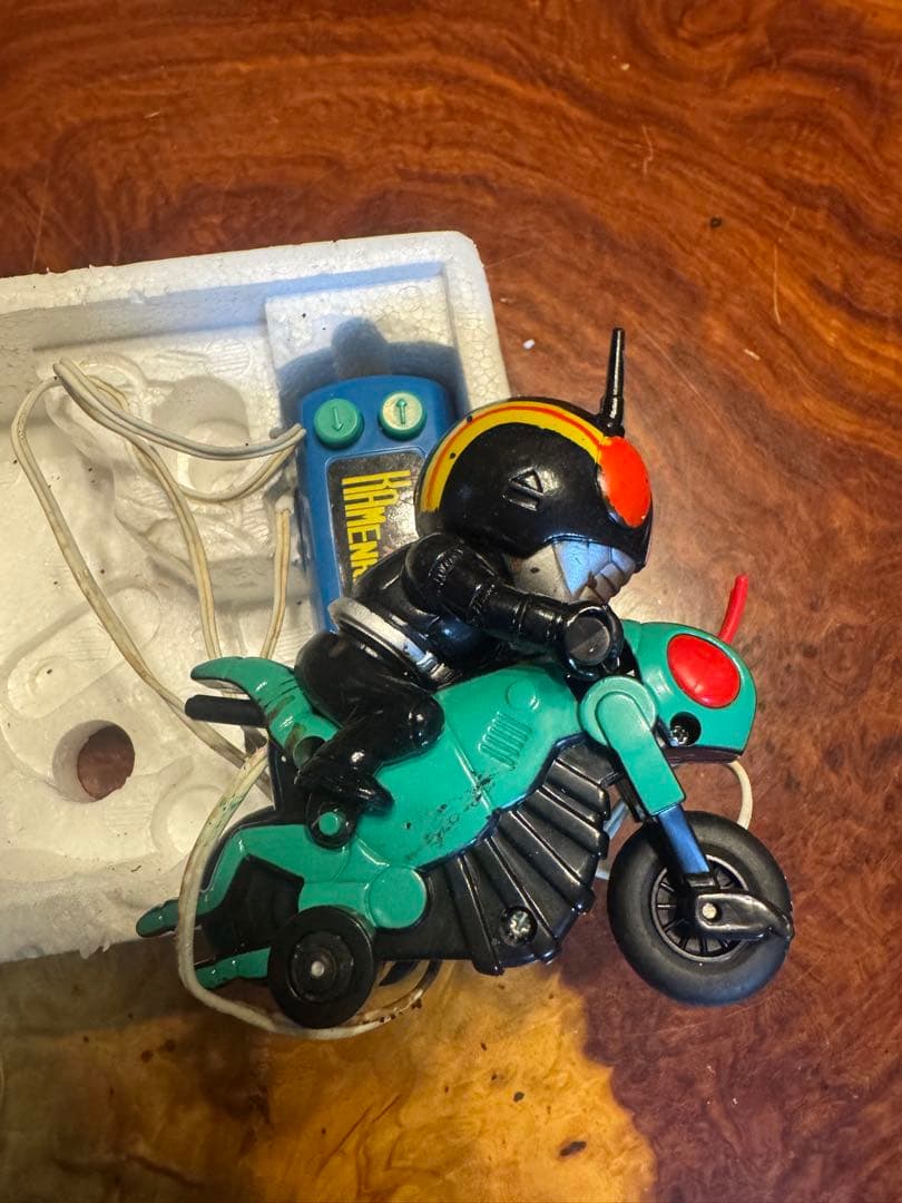 昭和レトロ　仮面ライダーかっとびライダー バトルホッパー箱付きジャンク