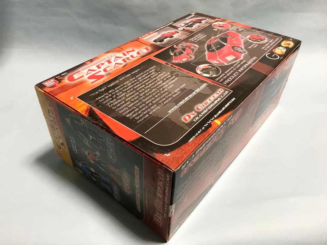 海外　UK バンダイ　ニュー　キャプテンスカーレット　チーター　プラトイ　開封品