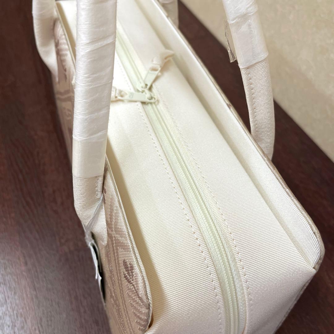 【和想庵衿秀謹製】正絹帯地 利休バッグ 名物裂 シルクガード付 新品