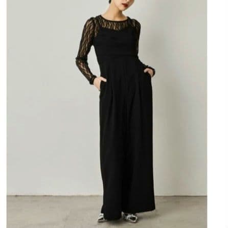 niana / ANDRESD オールインワン パンツドレス 2点セット 結婚式