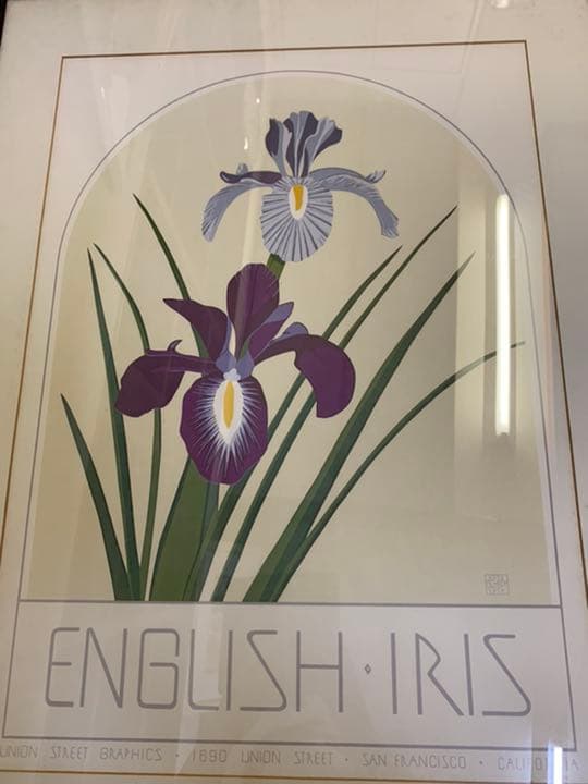 ENGLISH・IRIS  KENPERRY  ヴィンテージポスター