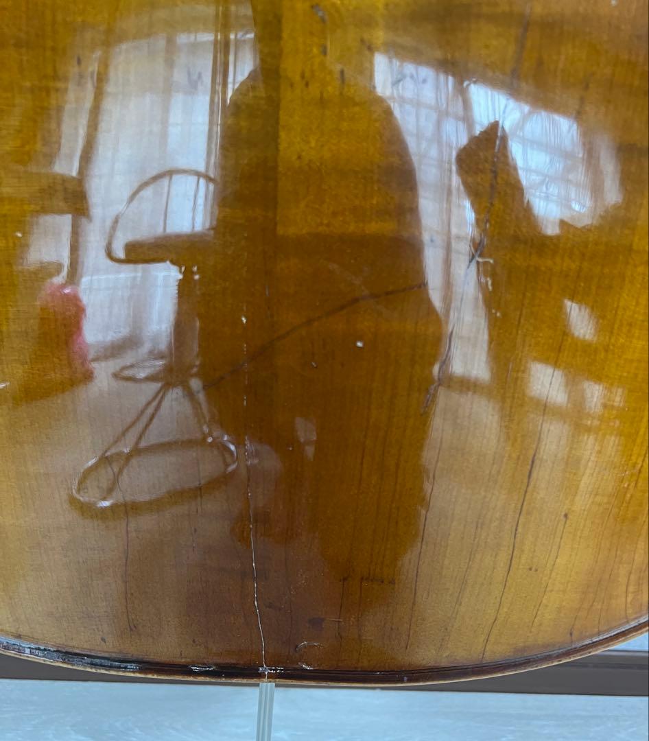 チェロ 4/4 スズキ特Nº1、Andreas Eastmanケース、弓付き