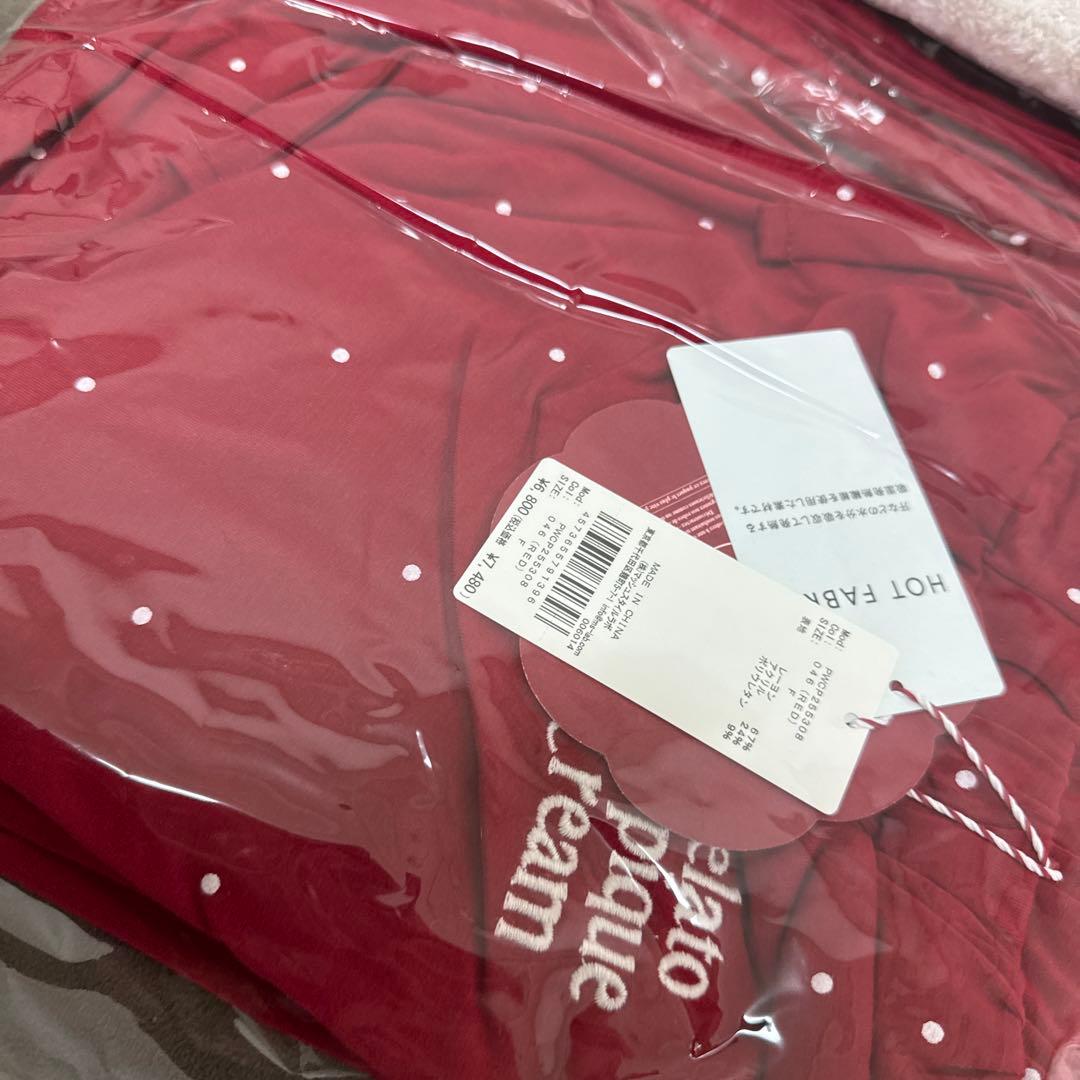 ② ジェラートピケ　ベビモコ ベア さがらプルオーバー ドット柄ロングパンツ