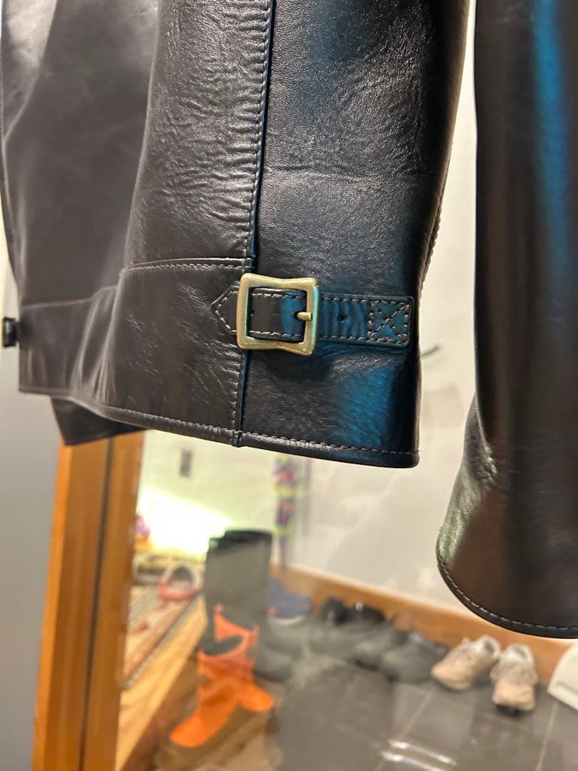 ワイツーレザー　レザー　スポーツジャケット　ライダース　エコホース　ホースハイド