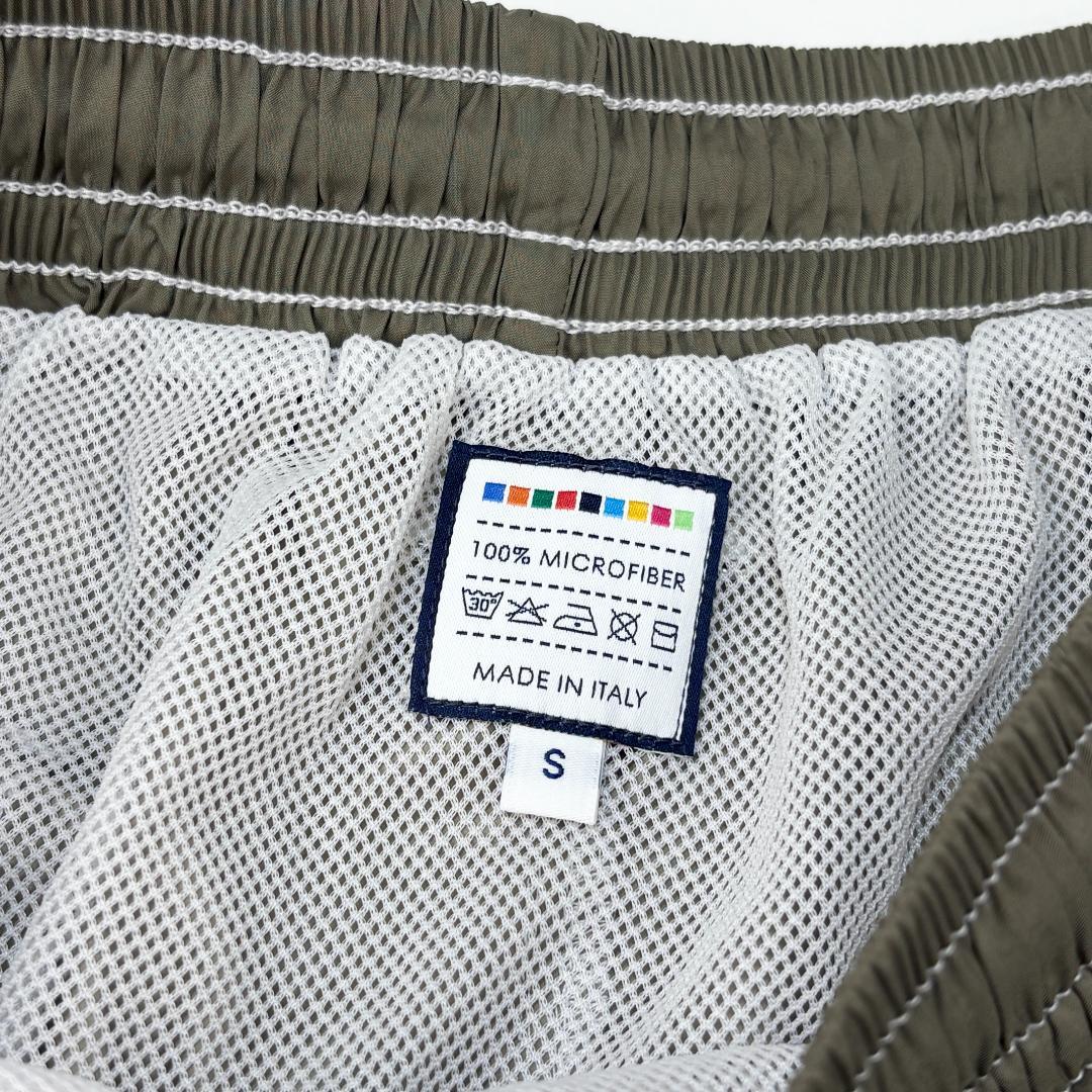 新品 FEDELI フェデーリ Madeira スイムショーツ S 水着 カーキ