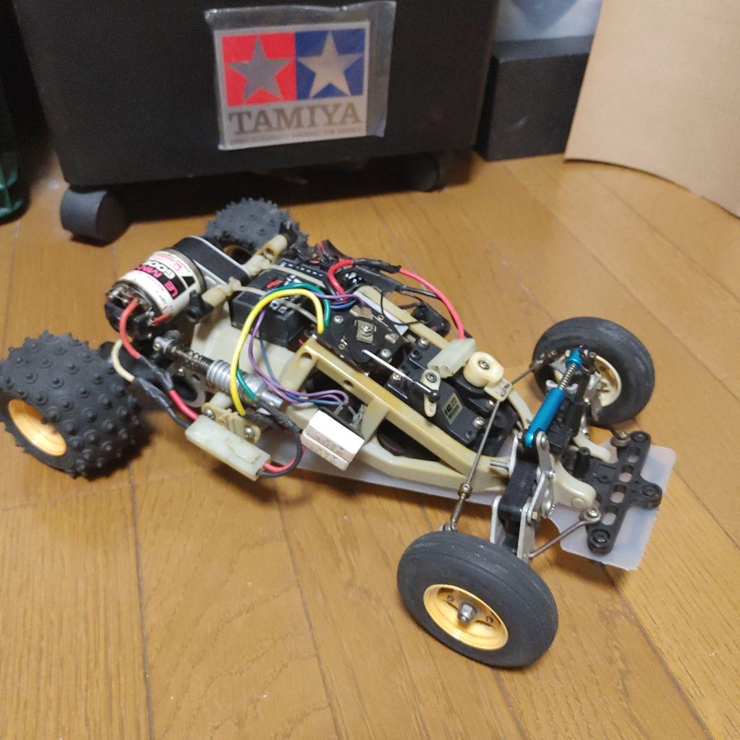 タミヤ　マイティフロッグ　シャーシ　改造品