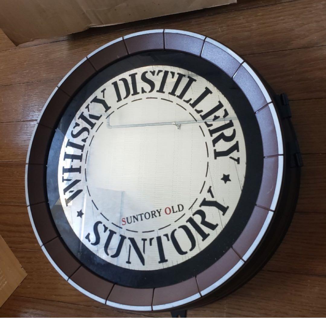 サントリーオールド 樽型ミラーケース 1981 アンティーク 非売品 昭和レトロ