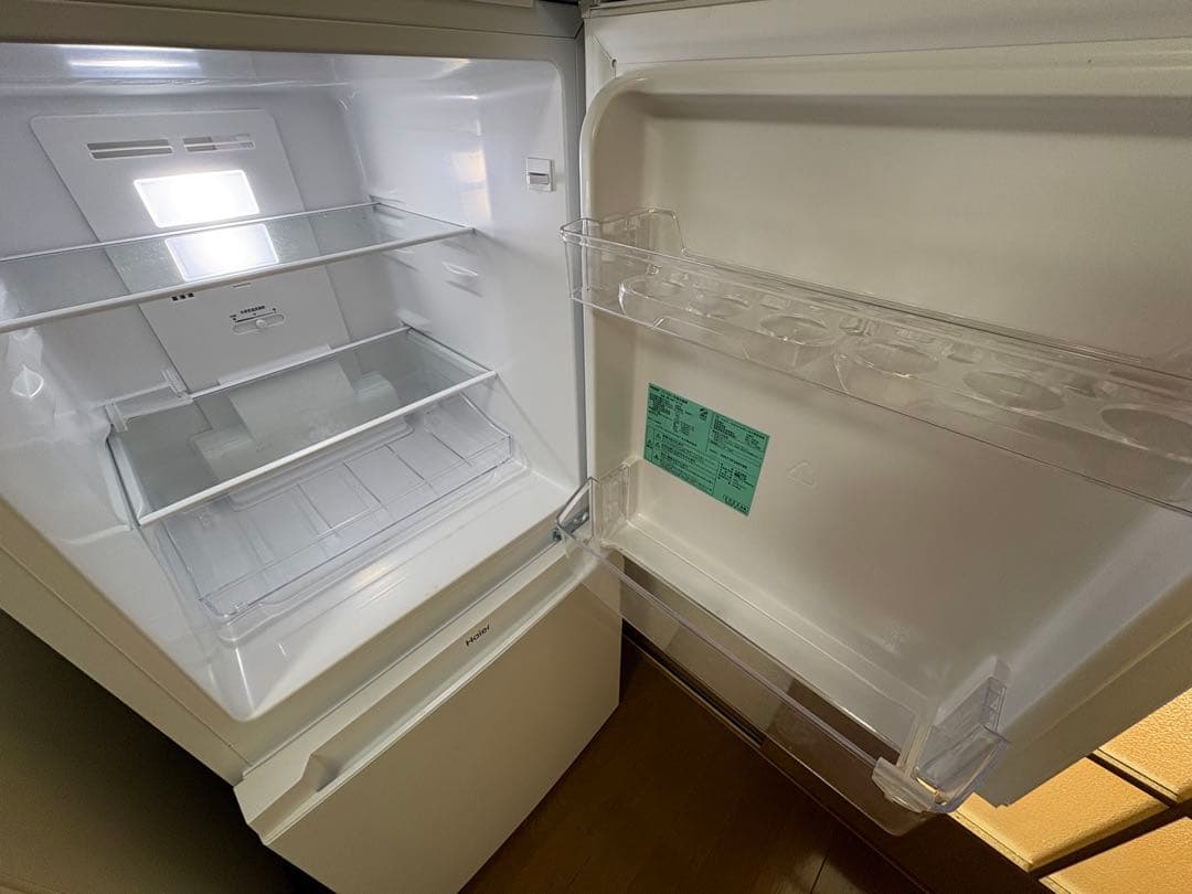 ハイアール　Haier 一人暮らし用　2ドア冷蔵庫　121L JR-NF121B
