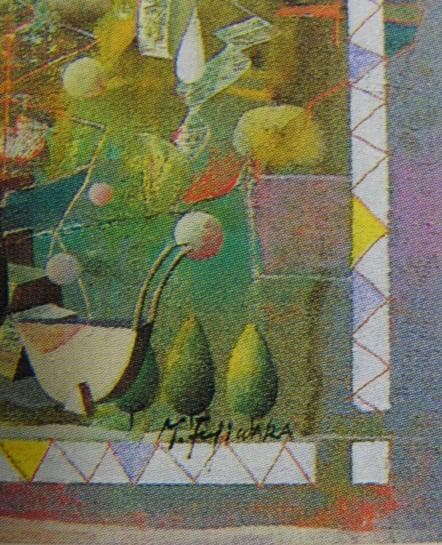 藤原護、『Otonomie』、希少な画集より、新品高級額・額装付