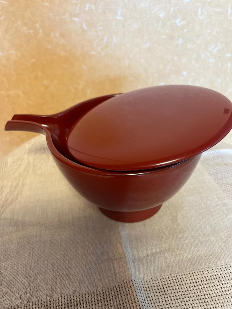 (お値下げ）漆塗り片口酒器めずらしい蓋つき