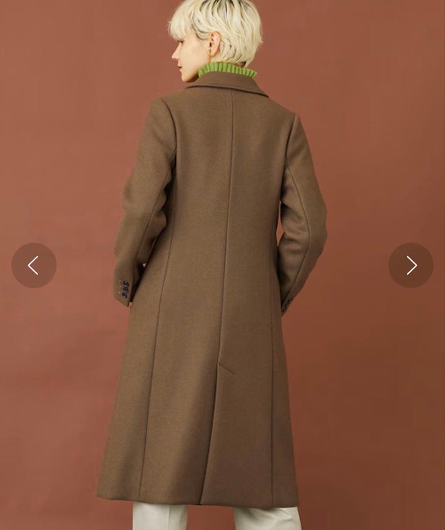 STUDIOUS ロングコート ウール チェスターコート カシミヤ