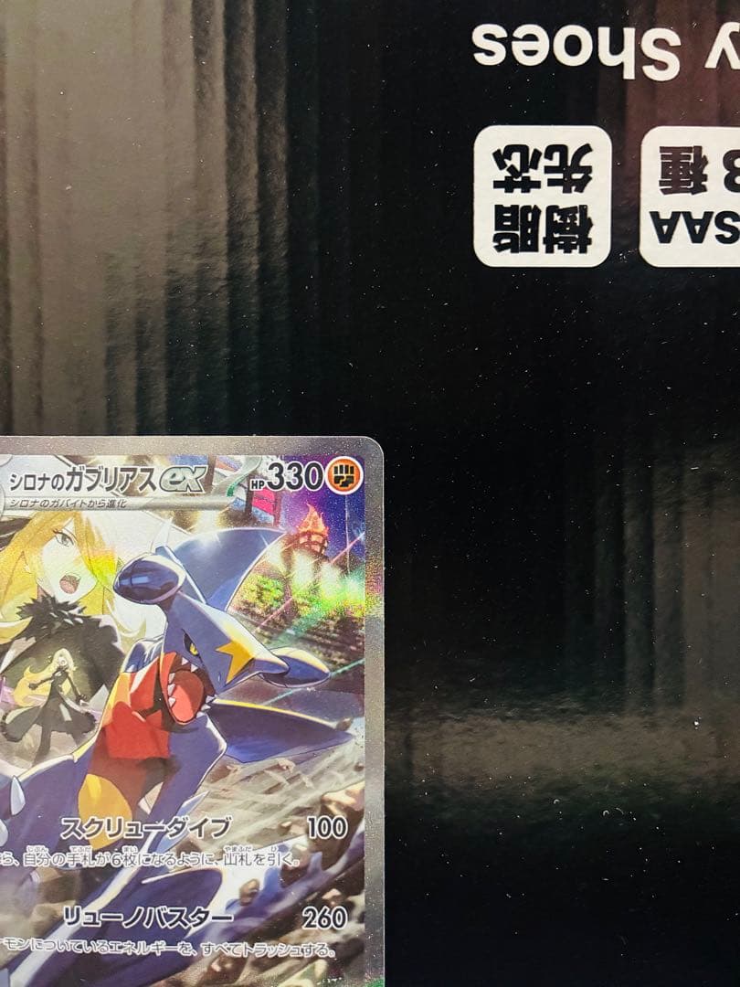 シロナのガブリアスex SAR 1枚 ポケモンカード 熱風のアリーナ中古未使用品