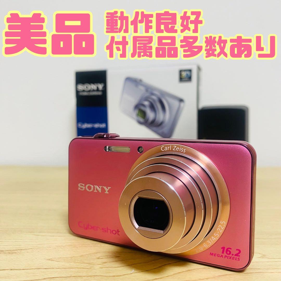 【美品】SONY Cyber-shot DSC-WX7 デジタルカメラ　ピンク