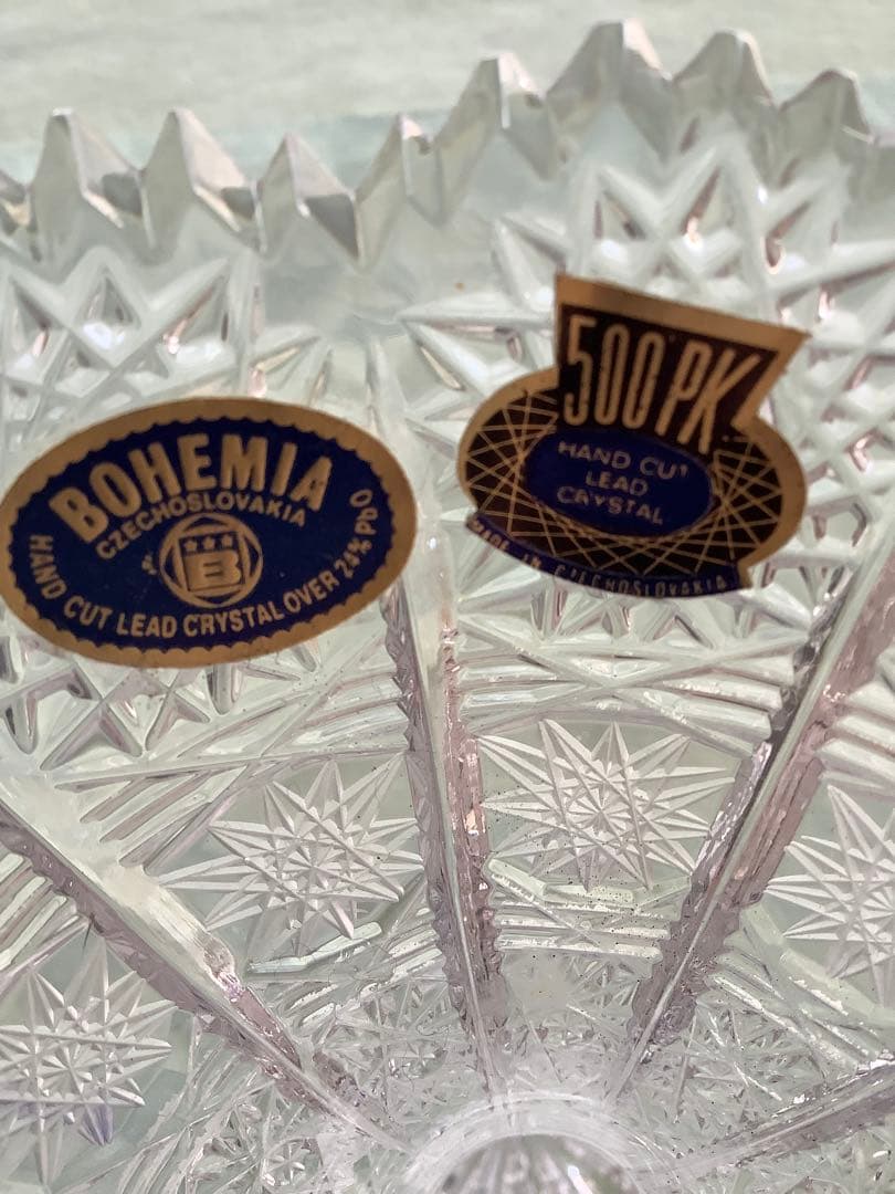 ボヘミアクリスタル BOHEMIA Grass 500PK 花瓶