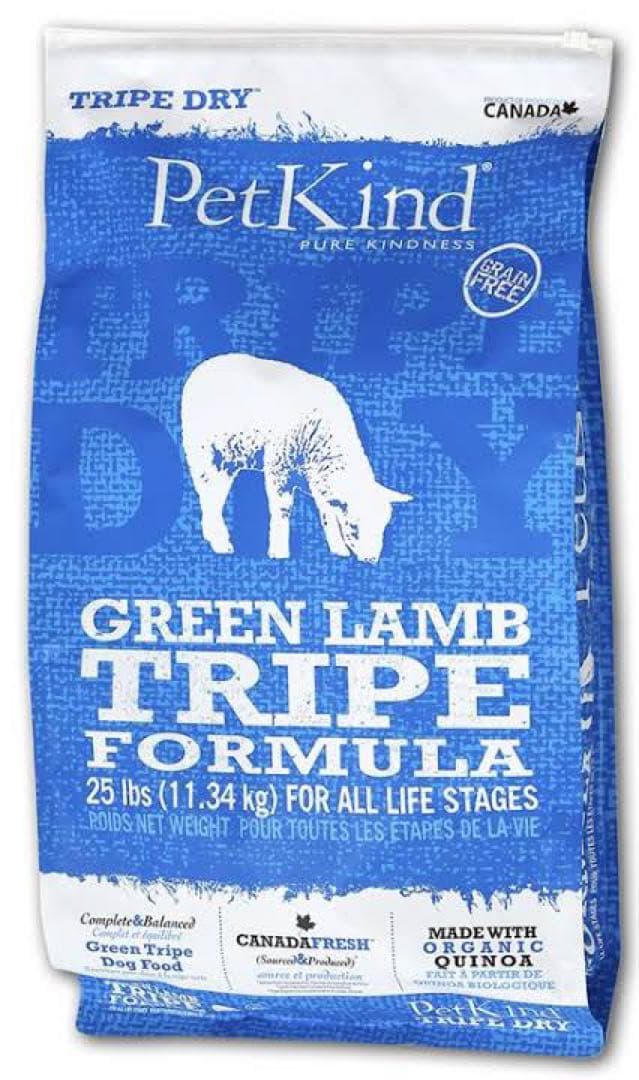ペットカインド グリーンラムトライプ 11.34kg