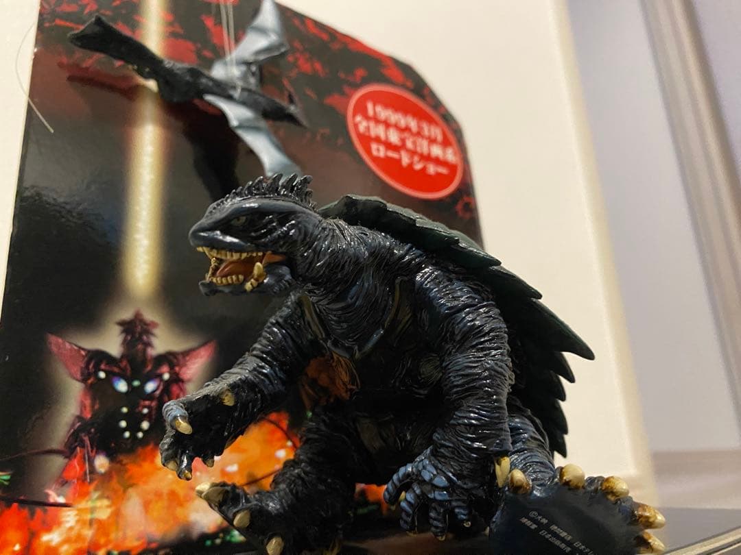 【限定超希少】ガメラ3 邪神覚醒 公開告知限定訴求パネル＆フィギュア