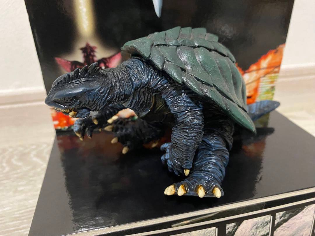 【限定超希少】ガメラ3 邪神覚醒 公開告知限定訴求パネル＆フィギュア