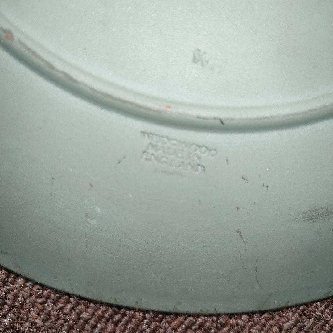 HIそ　アンティーク　　ジャスパーウェア　飾り皿　プレート