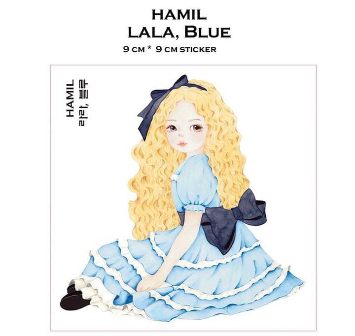 No.38【送料別】hamil ハミル ステッカー 8枚セット