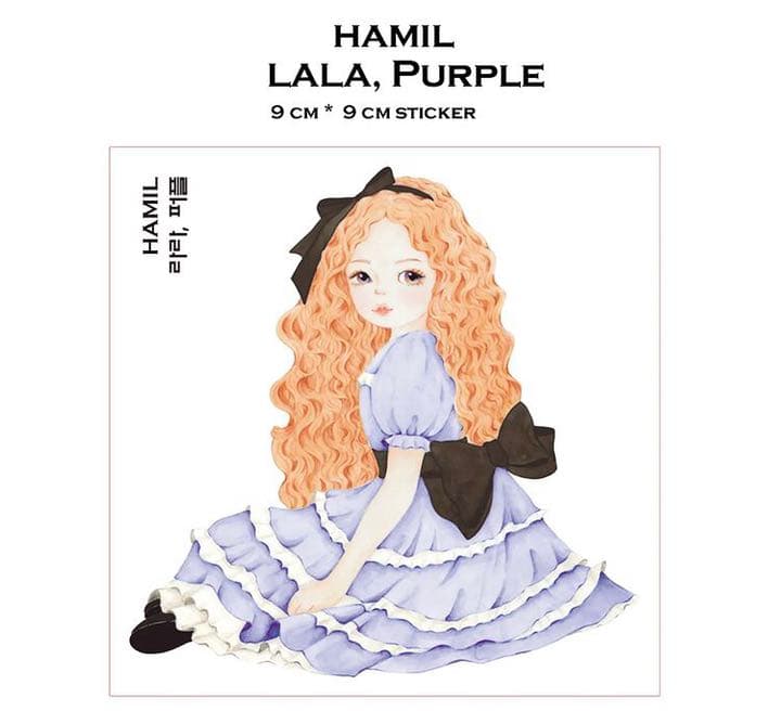 No.38【送料別】hamil ハミル ステッカー 8枚セット