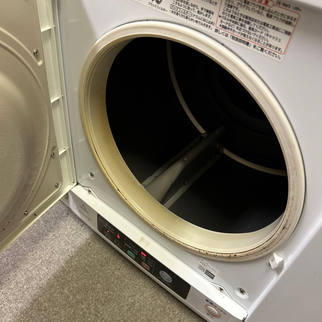 衣類乾燥機 6kg 日立 2019年ピュアホワイト DE-N60WV