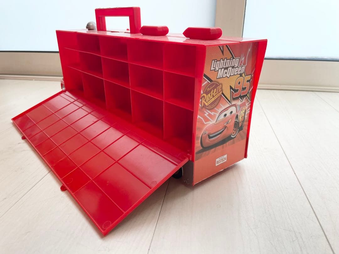 トミカ カーズ マック2台、マックィーン ポップコーンバケット2台、ハドソン1台