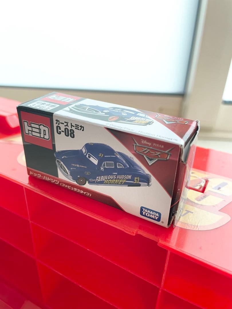 トミカ カーズ マック2台、マックィーン ポップコーンバケット2台、ハドソン1台