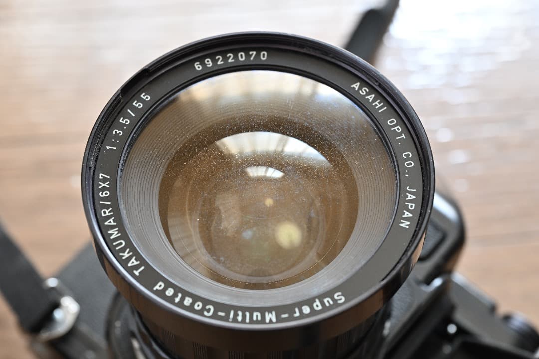 Asahi Pentax ペンタックス6x7 一眼レフカメラとレンズ３本セット