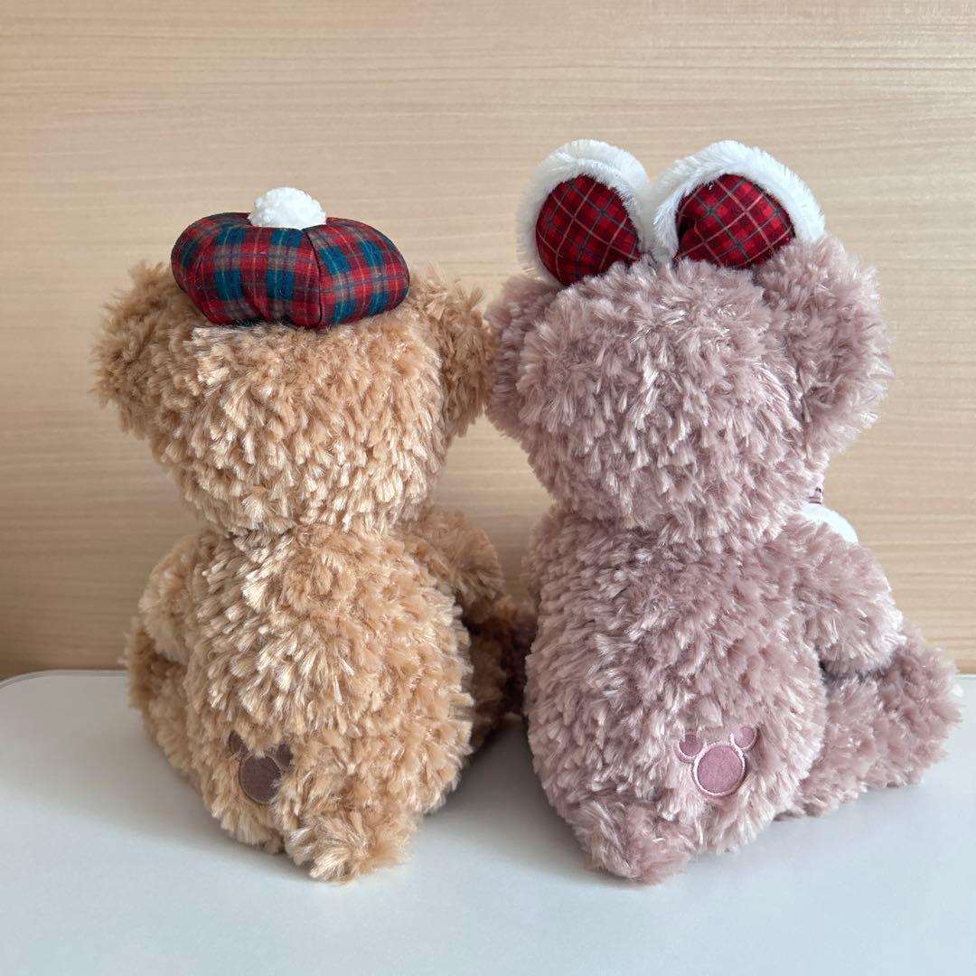 ダッフィー　シェリーメイ　クリスマス　ギフトボックス　ぬいぐるみ