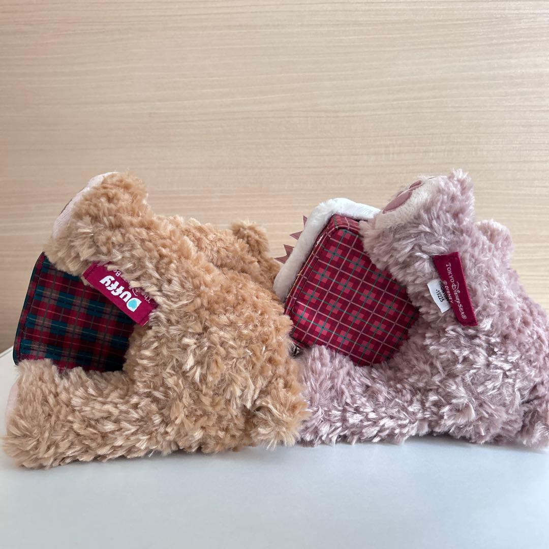 ダッフィー　シェリーメイ　クリスマス　ギフトボックス　ぬいぐるみ