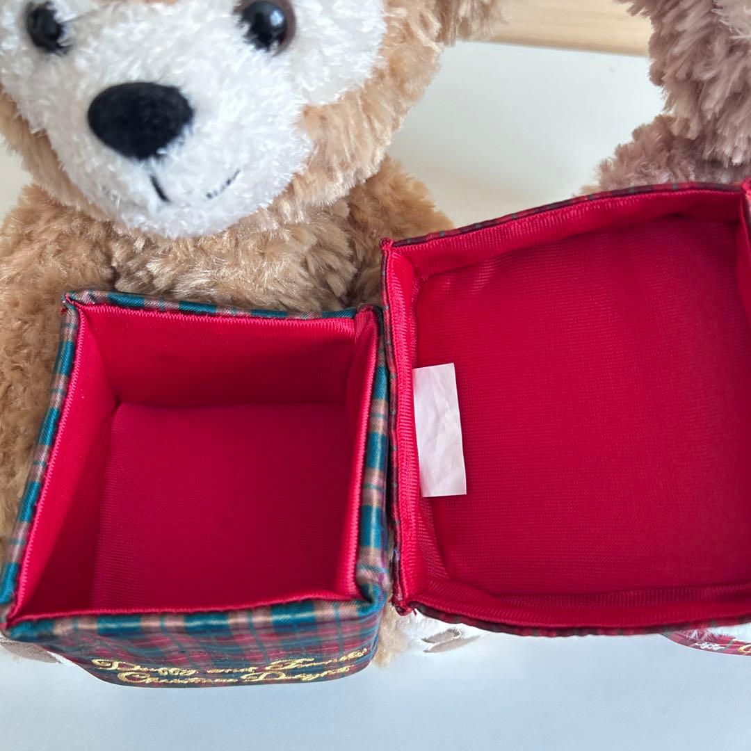 ダッフィー　シェリーメイ　クリスマス　ギフトボックス　ぬいぐるみ